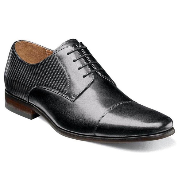 Florsheim Men\'s Calipa Cap Toe Oxford Black Size 8.5 D main image 7